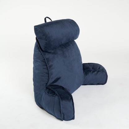 Cuddle Cushion with Head Rest – Navy