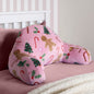 Kids Fleece Cuddle Cushion – Gingerbread Man - Pink