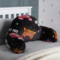 Kids Fleece Cuddle Cushion – Christmas Gaming - Black