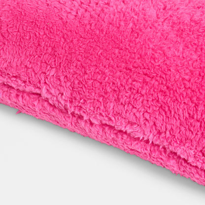Teddy Bolster Pillow – Hot Pink