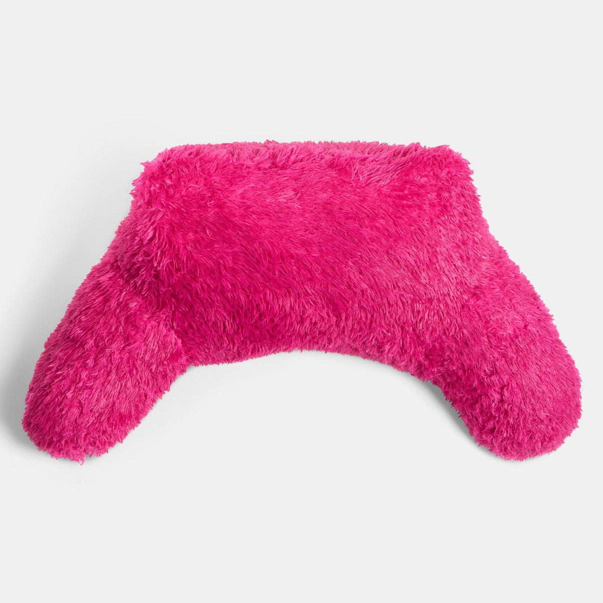 Long Hair Cuddle Cushion – Hot Pink