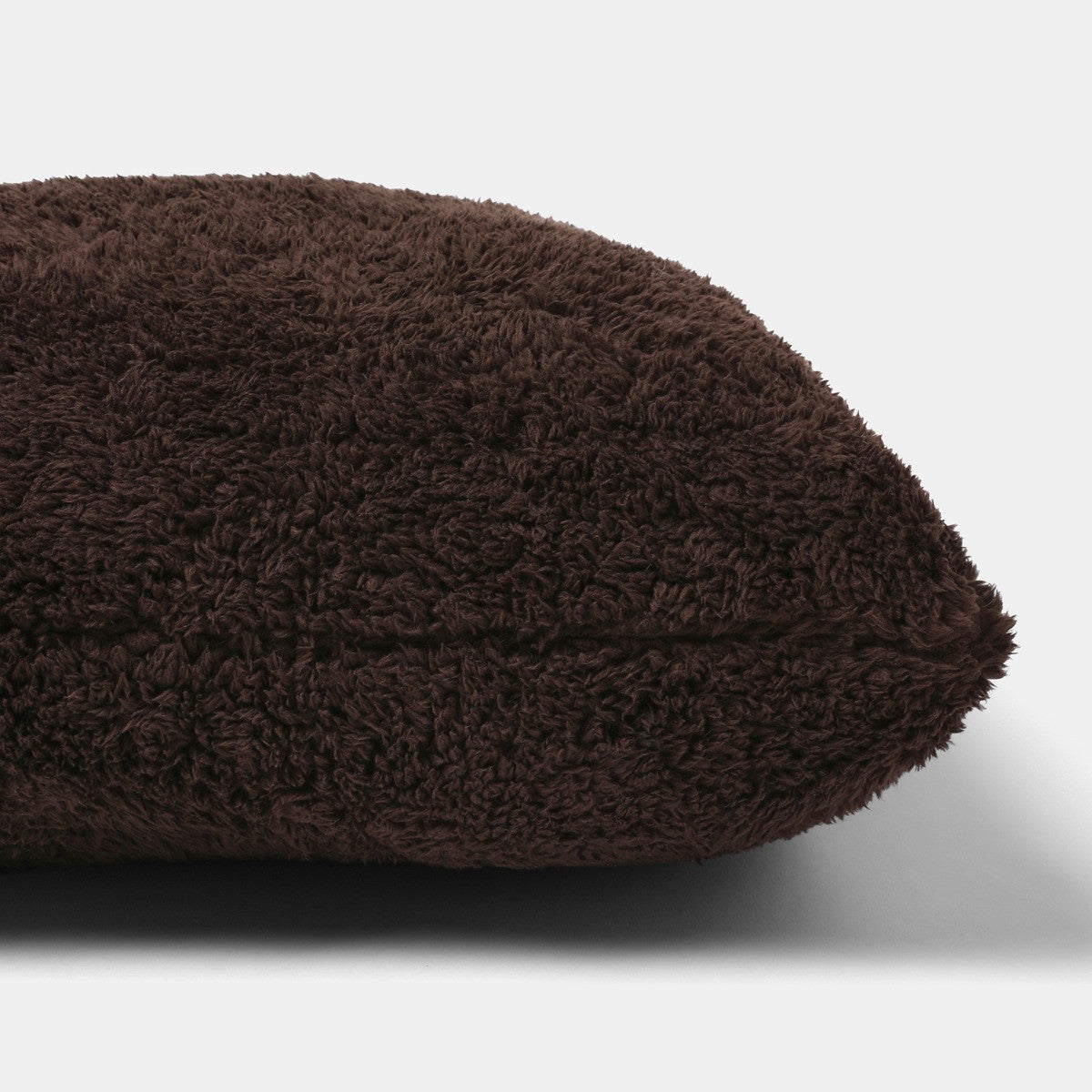Teddy Bolster Pillow – Coffee