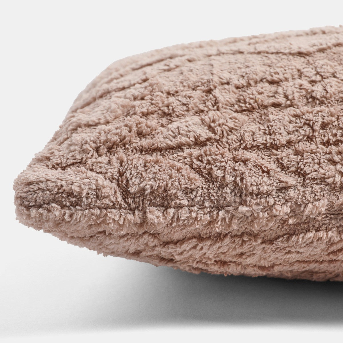 Cable Knit Bolster Pillow – Natural
