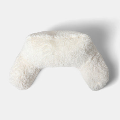 Long Hair Cuddle Cushion – Ivory