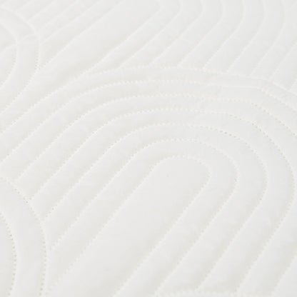 Arches Embossed Pinsonic Throw – Cream