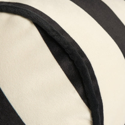 Stripe Bolster Pillow – Monochrome