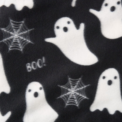 Ghost Fleece Throw – Black