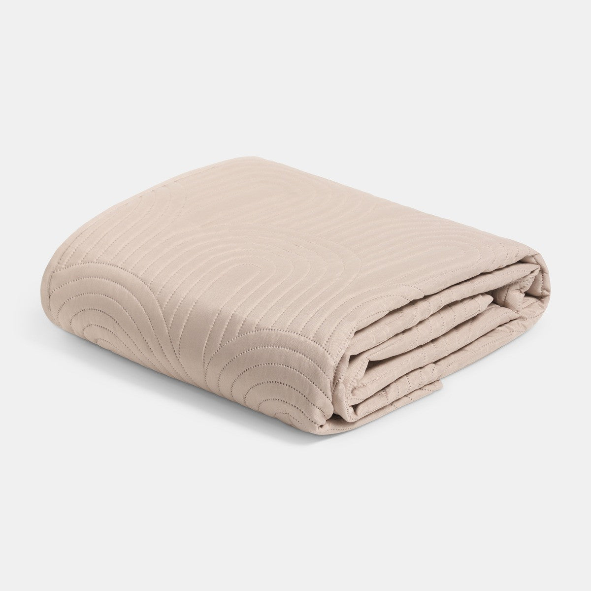 Arches Quilted Throw – Natural