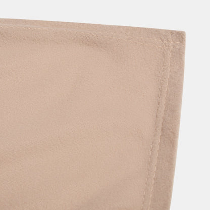 Plain Fleece Throw – Mink