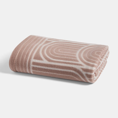 Arches Fleece Throw – Natural