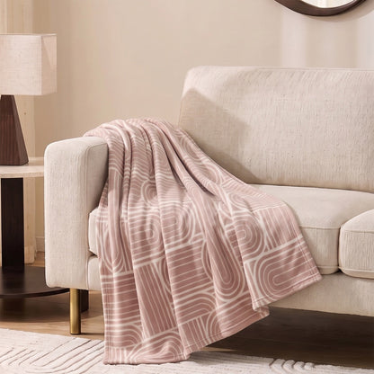 Arches Fleece Throw – Natural