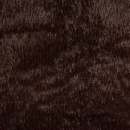 Fluffy Fleece Throw – Chocolate