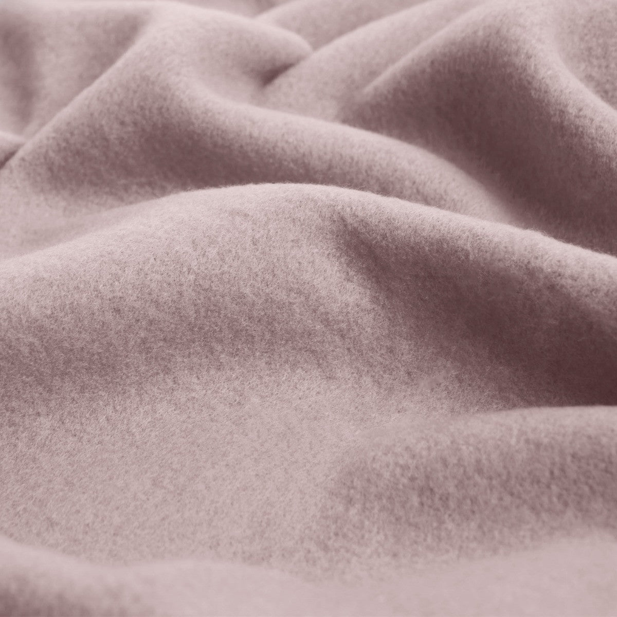 Plain Fleece Throw – Blush Pink