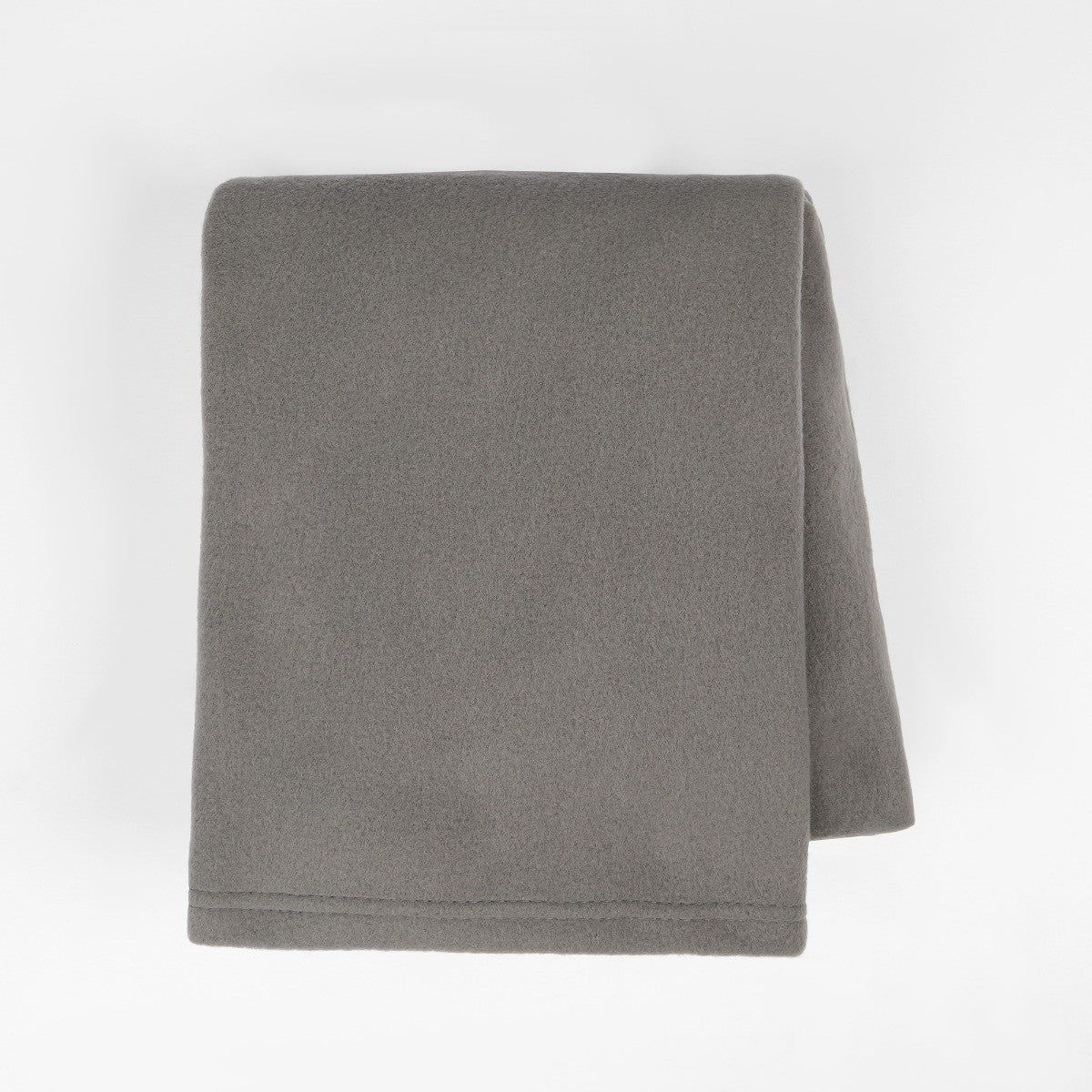 Plain Fleece Throw – Charcoal