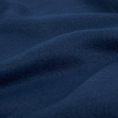 Plain Fleece Throw – Navy