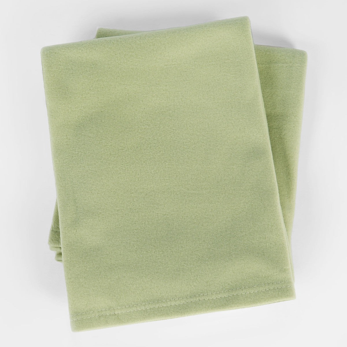 Plain Fleece Throw – Sage