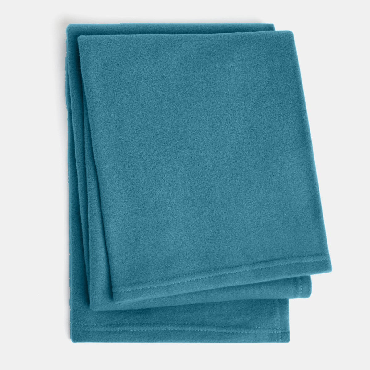 Plain Fleece Throw – Teal