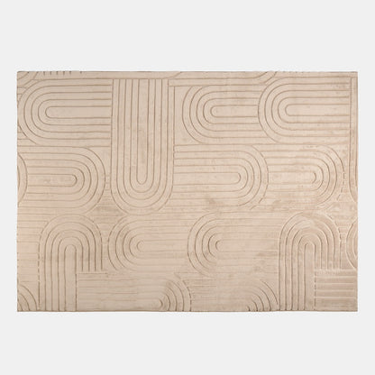 Tufted Arches Rug – Mink