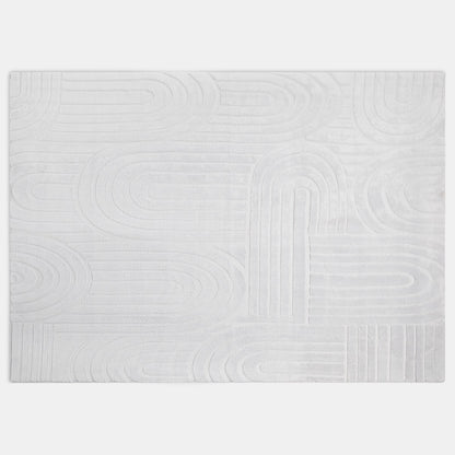 Tufted Arches Rug – Grey