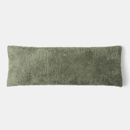 Teddy Bolster Pillow – Woodland Green