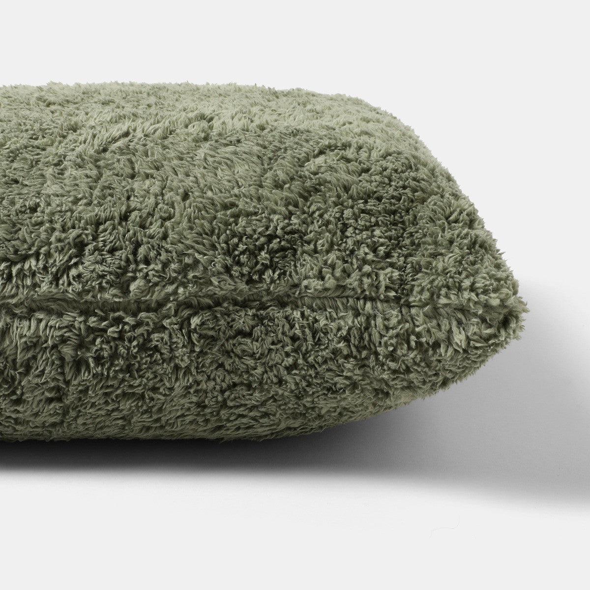 Teddy Bolster Pillow – Woodland Green