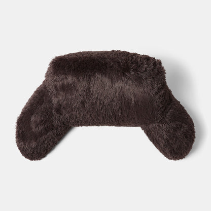 Long Hair Cuddle Cushion – Coffee