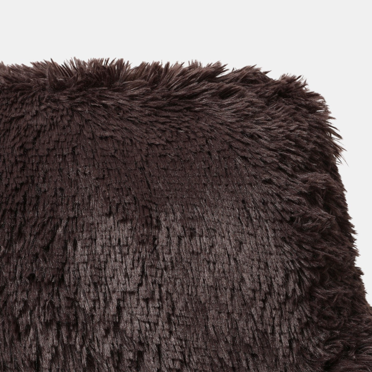 Long Hair Cuddle Cushion – Coffee