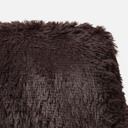 Long Hair Cuddle Cushion – Coffee