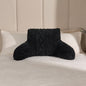 Cable Knit Cuddle Cushion – Black