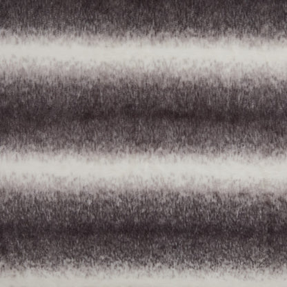 Faux Fur Stripe Throw – Grey
