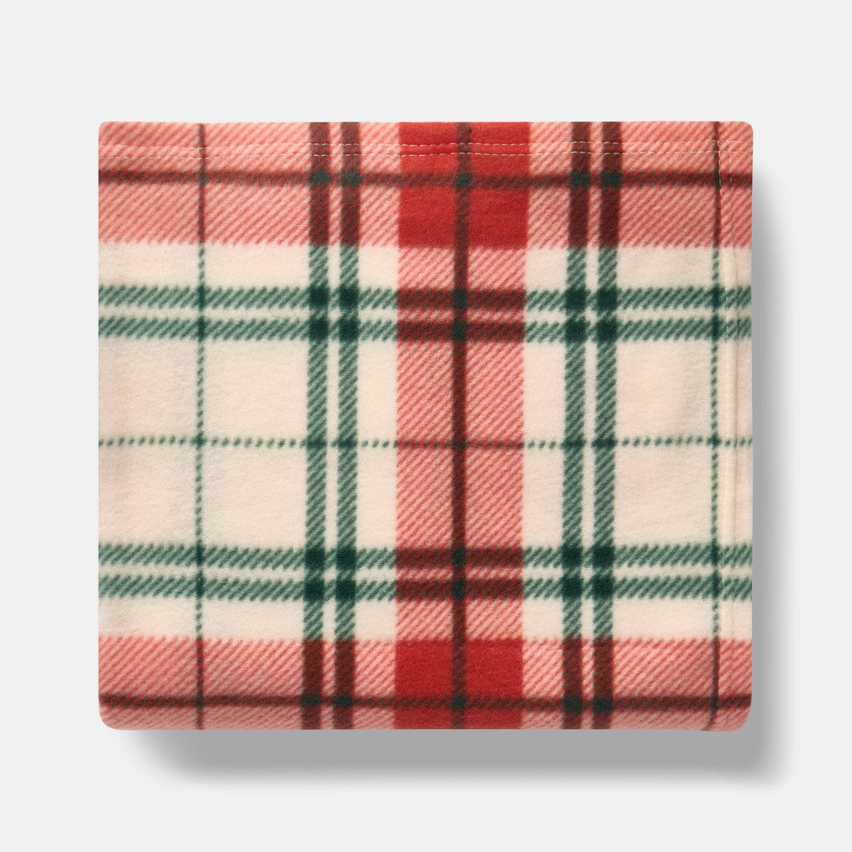 Christmas Check Throw – Red/White