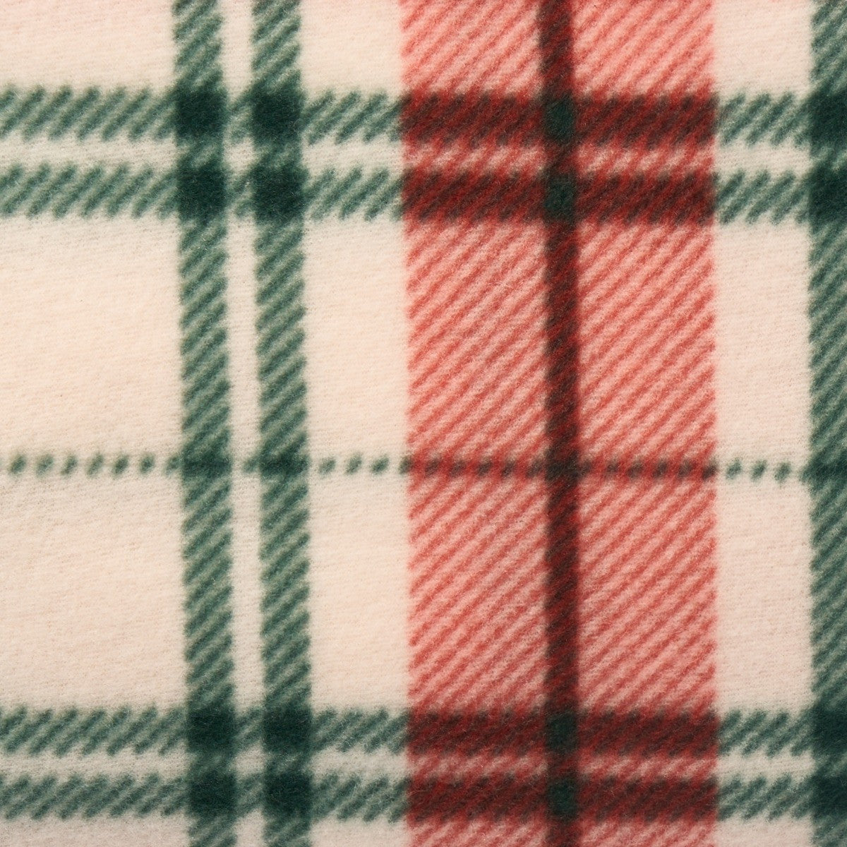 Christmas Check Throw – Red/White