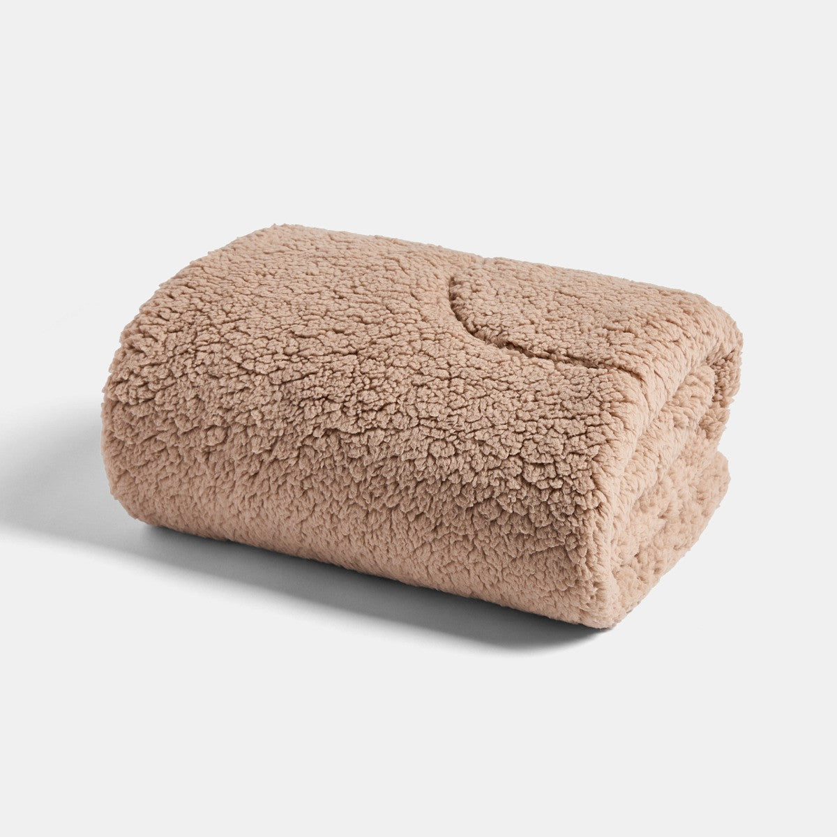 Sherpa Soft Quilted Pet Blanket – Natural