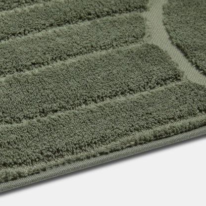 Tufted Arches Rug – Woodland Green