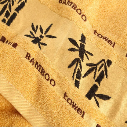 Woven bamboo-leaf border detail