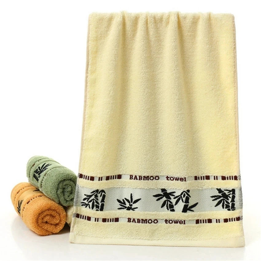 Bamboo towel in Cream