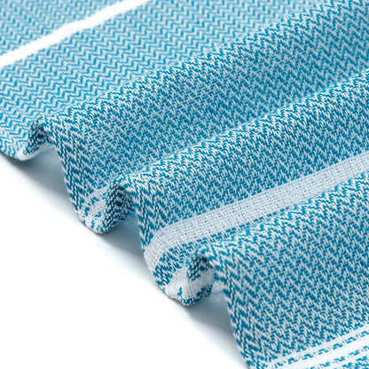 Herringbone weave close-up